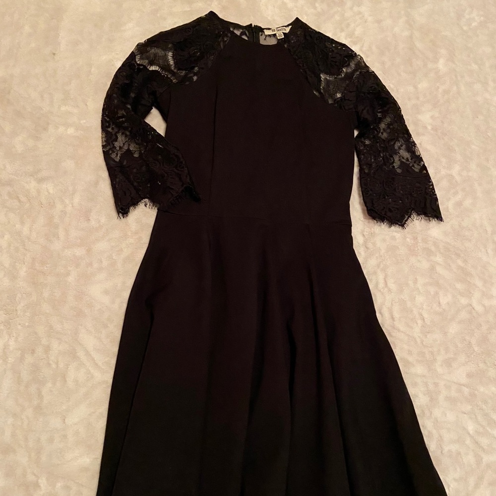 BB Dakota Lace-back Skater Dress